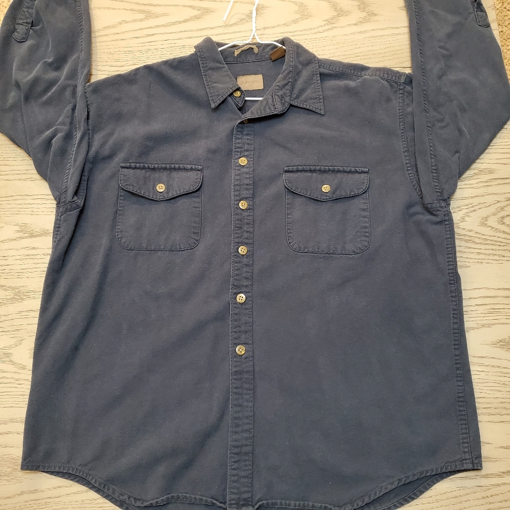 Vintage St. John’s Bay Denim Long Sleeve Button Up